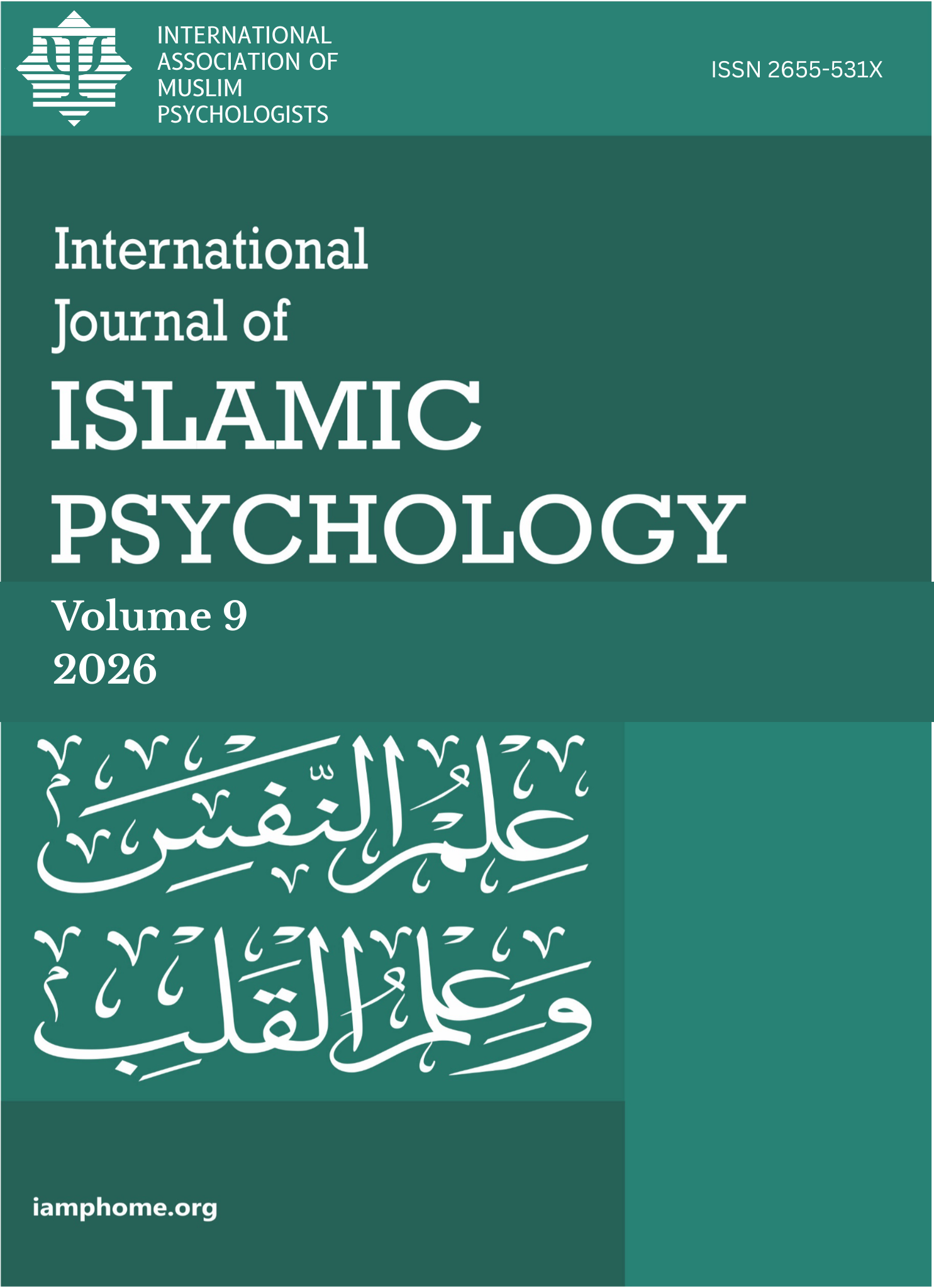 International Journal of Islamic Psychology, Volume 9, 2026